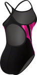 TYR Phoenix Diamondfit WoMen's Swimsuit Black/Pink 28