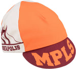 All City Hennepin Bridge Cycling Cap Maroon/Orange One