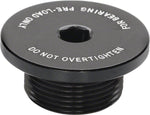 Surly Bearing PreLoad Cap Black NonDrive Crank Bolt