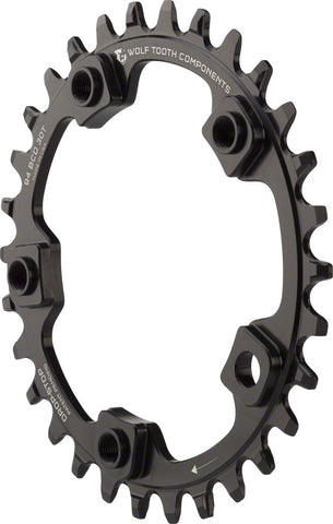 Wolf Tooth 94 BCD Chainring 32t 94 BCD 5Bolt DropStop Black