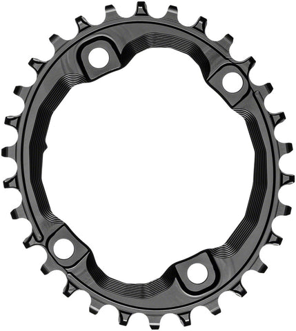 Chainring Absoluteblack Oval 96Mm 30T 4B Bk Xt-M8000/Mt700