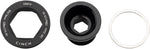 RaceFace CINCH Crank Bolt and Puller Cap Set M18x15 Matte Black