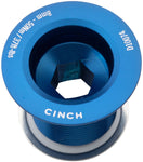 RaceFace CINCH Crank Bolt with Washer NDS M18 Gloss Blue