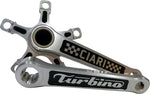 Ciari Turbino 2piece 24mm 5 Bolt Crankset Silver Arrow With Black Inlay 165mm