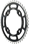 Ciari Corona 4 Bolt 7075 T6 Aluminum Chainring 44T Black