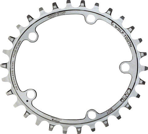 Wolf Tooth CAMO Stainless Steel Elliptical Chainring 32t Wolf Tooth CAMO