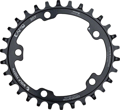 Wolf Tooth CAMO Aluminum Elliptical Chainring 32t Wolf Tooth CAMO Mount