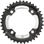 Dimension 38 tooth 104mm Middle Chainring 4 bolt pattern Black