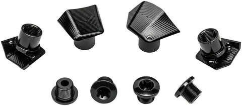 absoluteBlack Crank Bolts and Covers For Ultegra 8000 Cranks Black