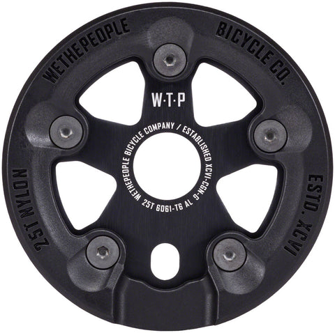 We The People Paragon Sprocket and Guard Combo - 25t Black