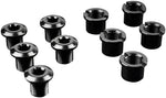 absoluteBlack Chainring Bolt Set Long Bolts and Nuts Set of 5 Black