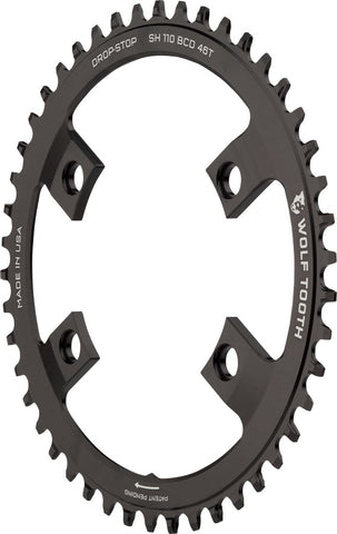 Wolf Tooth Shimano 110 Asymmetric BCD Chainring - 46t 110 Asymmetric BCD