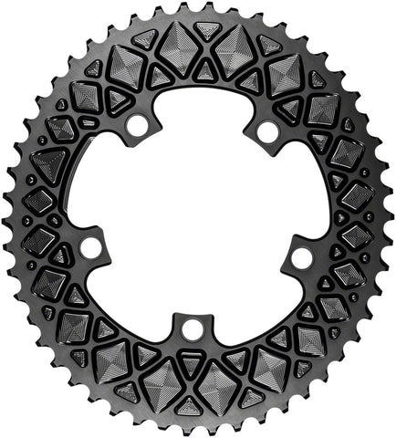 Chainring Absoluteblack Oval 110Mm 50T 5B 2X Bk