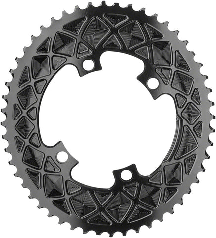 Chainring Absoluteblack Oval 110Mm 52T 4B 2X Bk