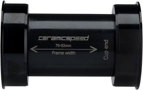 CeramicSpeed EVO386 Bottom Bracket 86mm 24mm Spindle Black