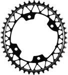 absoluteBLACK Oval 110 BCD Gravel Chainring - 44t 110 Shimano Asymmetric