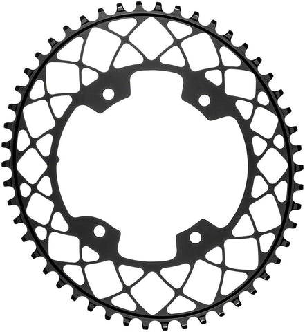 absoluteBLACK Oval 110 BCD Gravel Chainring - 50t 110 Shimano Asymmetric