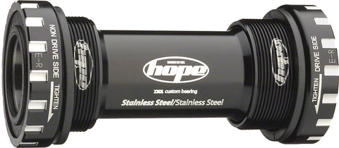 Hope Stainless External Mountain 68/73 Bottom Bracket Black