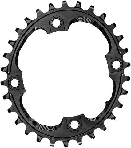 absoluteBlack Oval 94 BCD Chainring 32t 94 BCD 4Bolt NarrowWide Black