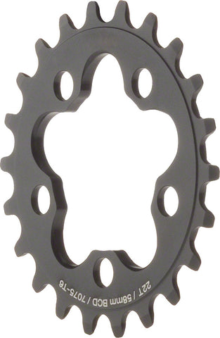 Dimension 22t x 58mm Inner Chainring Black