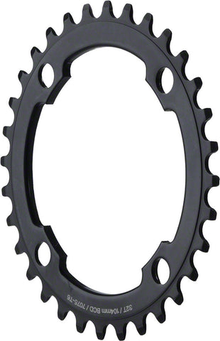 Dimension 32t x 104mm Middle Chainring Black