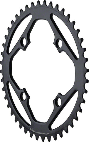 Dimension 48t x 104mm Outer Chainring Black