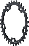 Dimension 39t x 110mm Middle Chainring Black