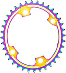 absoluteBLACK Premium Oval 110 BCD Road Inner Chainring for Shimano Dura-