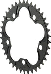 Onyx 5 Bolt Chainring 38t Black