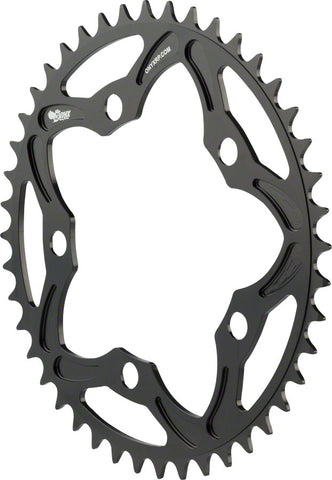 Onyx 5 Bolt Chainring 43t Black