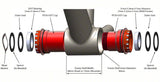 Wheels Manufacturing PressFit 30 to SRAM Bottom Bracket with Angular Contact