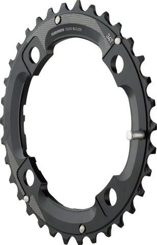 SRAM 34 Tooth 104mm BCD Outer Chainring with Medium Overshift Pin Use with