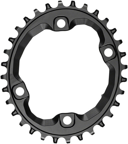 absoluteBlack Oval 96 BCD Chainring 30t 96 Shimano Asymmetric BCD 4Bolt