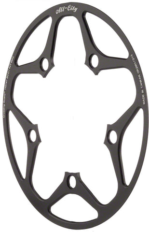 All City Cross Wizard Chainring Guard 44t x 110mm Black