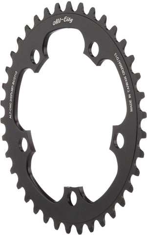 All City Cross Ring 38t x 110mm Black