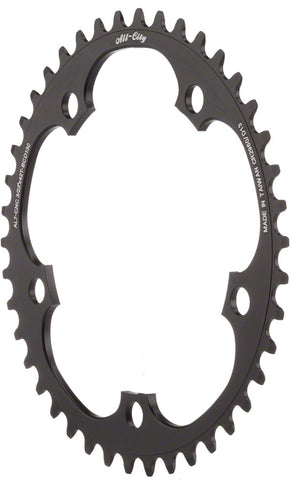 All City Cross Ring 42t x 130mm Black