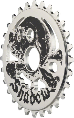 The Shadow Conspiracy Cranium Sprocket 28T Raw Polish