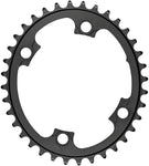 absoluteBlack Silver Series Oval 110 BCD Inner Chainring 34t 110 Shimano