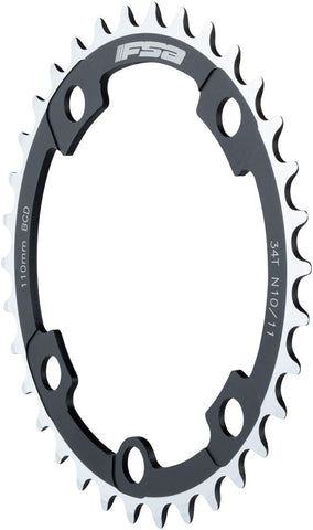 FSA (Full Speed Ahead) Super Road ABS Chainring 34t 110 FSA ABS BCD 4Bolt