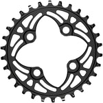 absoluteBlack Round 64 BCD Chainring 30t 64 BCD 4Bolt NarrowWide Black