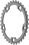 Shimano 105 5750S 34t 110mm 10Speed Chainring Silver