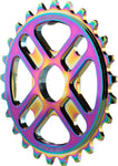 Salt Plus Manta Bolt Drive Sprocket 25t Oilslick Includes Adaptors for 19 and