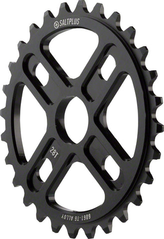 Salt Plus Manta Bolt Drive Sprocket 28t Black Includes Adaptors for 19 and 22mm