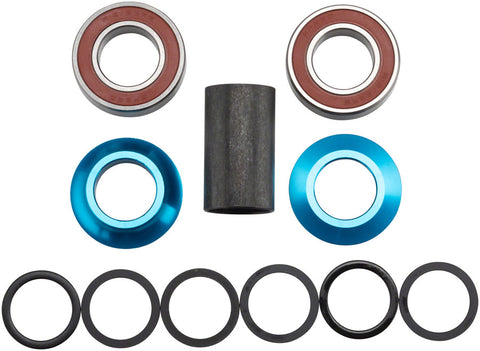 Salt Mid Bottom Bracket CNC 22mm Blue