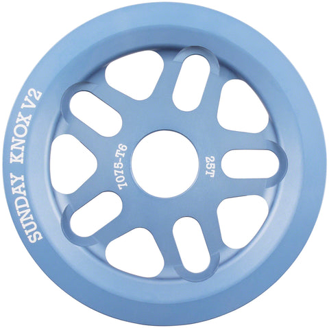 Chainring 1Pc Sunday 25T Knox V2 Bu