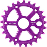 Chainring 1Pc Ody 25T Utility Pro W/Guard Ano-Pu