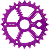 Chainring 1Pc Ody 28T Utility Pro W/Guard Ano-Pu