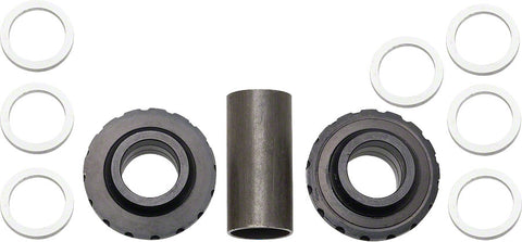 Profile Racing Euro Internal Bottom Bracket Set Black (no Spindle)