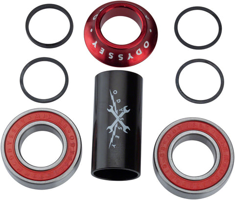 Bb Set Ody Mid C101 F/22Mm Axle Ano-Rd