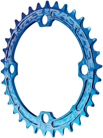 RaceFace Narrow Wide Chainring 104mm BCD 36t Blue